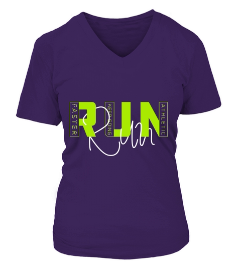 run 05 V-neck T-Shirt Woman