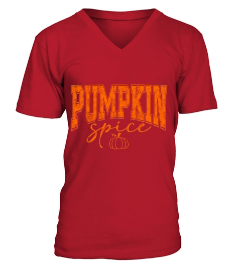Pumpkin Spice 5 V-Neck T-shirt