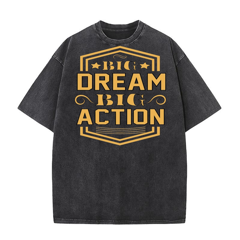 Big dream bug action Washed T-Shirt