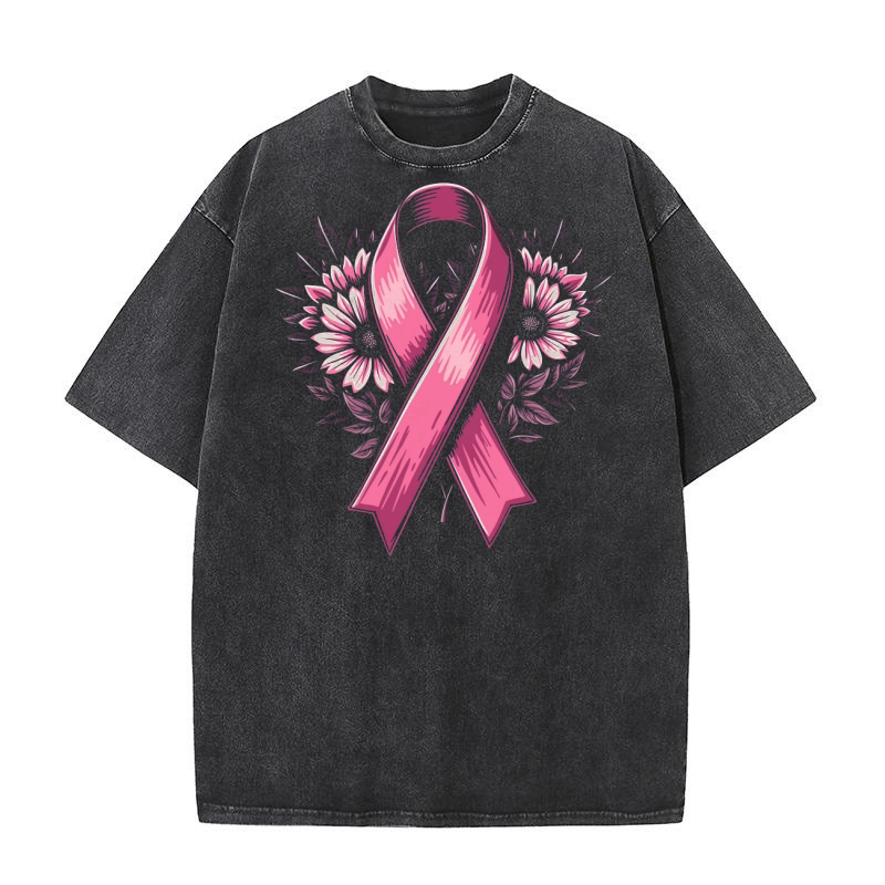 Breast Cancer Washed T-Shirt