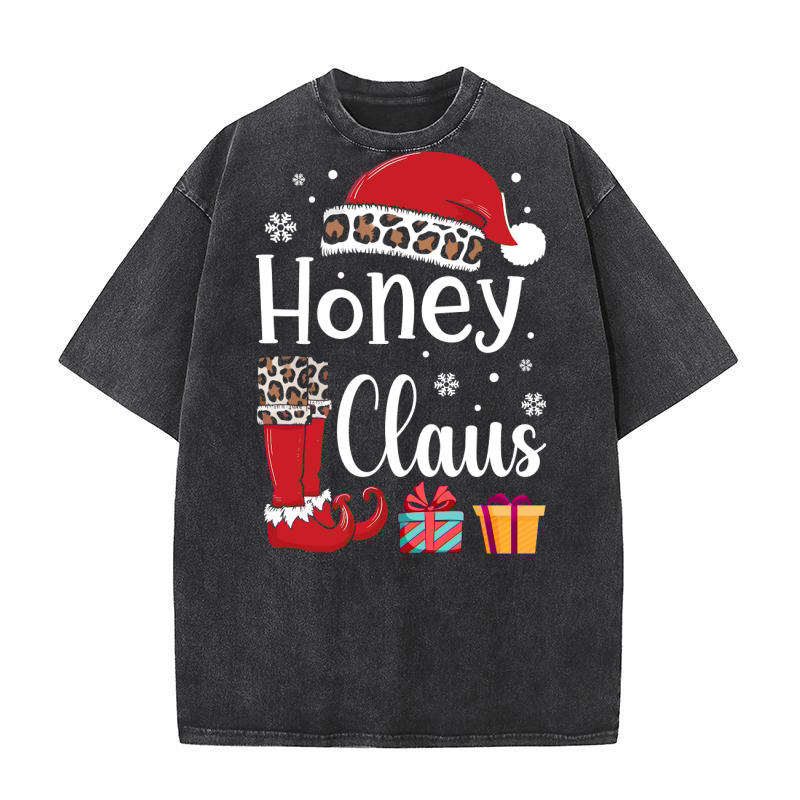honey claus Washed T-Shirt