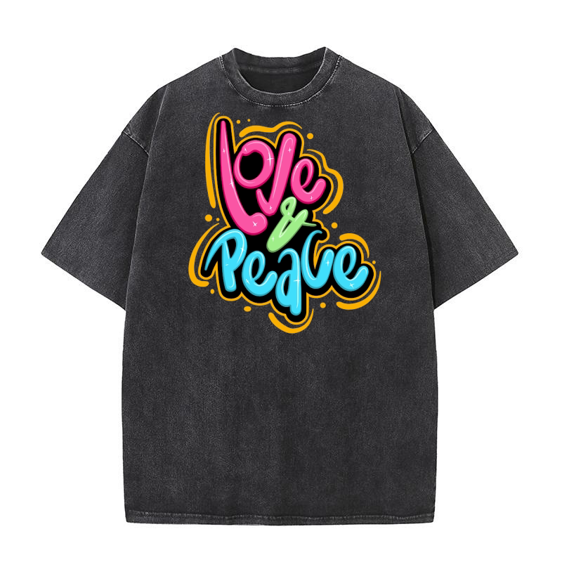 Lote & Peace Washed T-Shirt