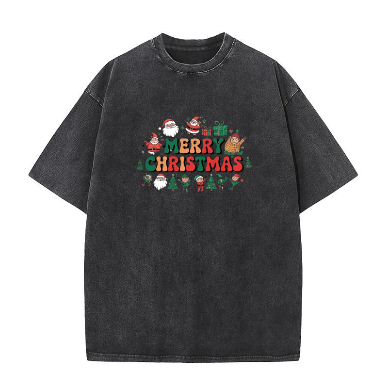 Merry Christmas 51 13 Washed T-Shirt
