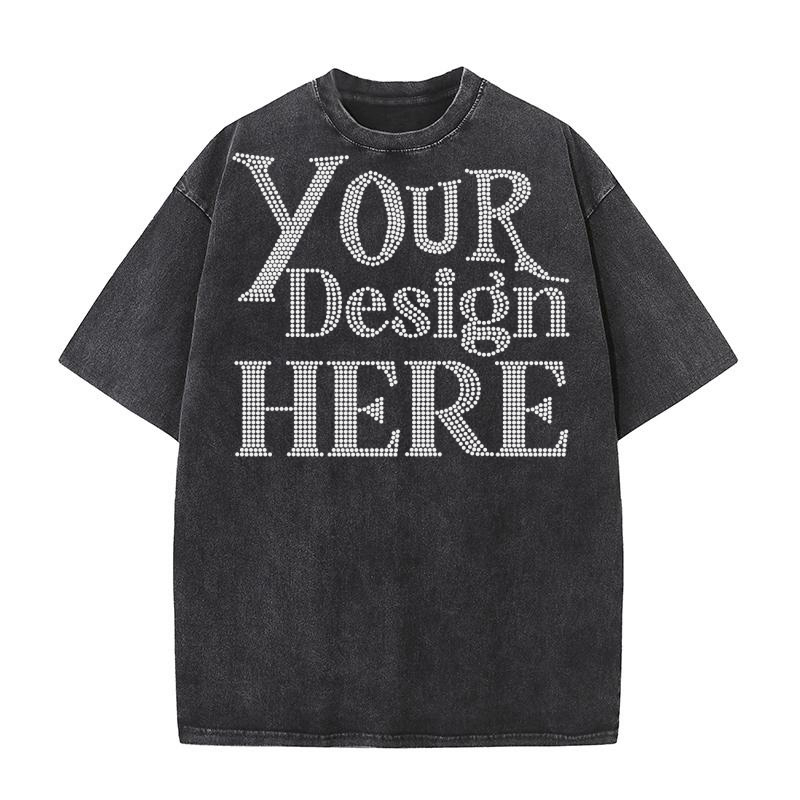 Your Design Here Washed T-Shirt