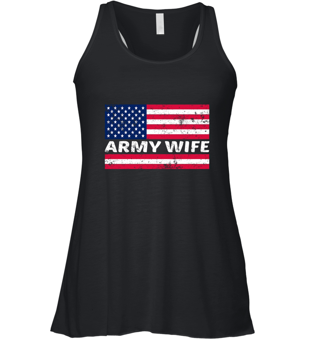 Army wife 02 Women's Flowy Tank Top