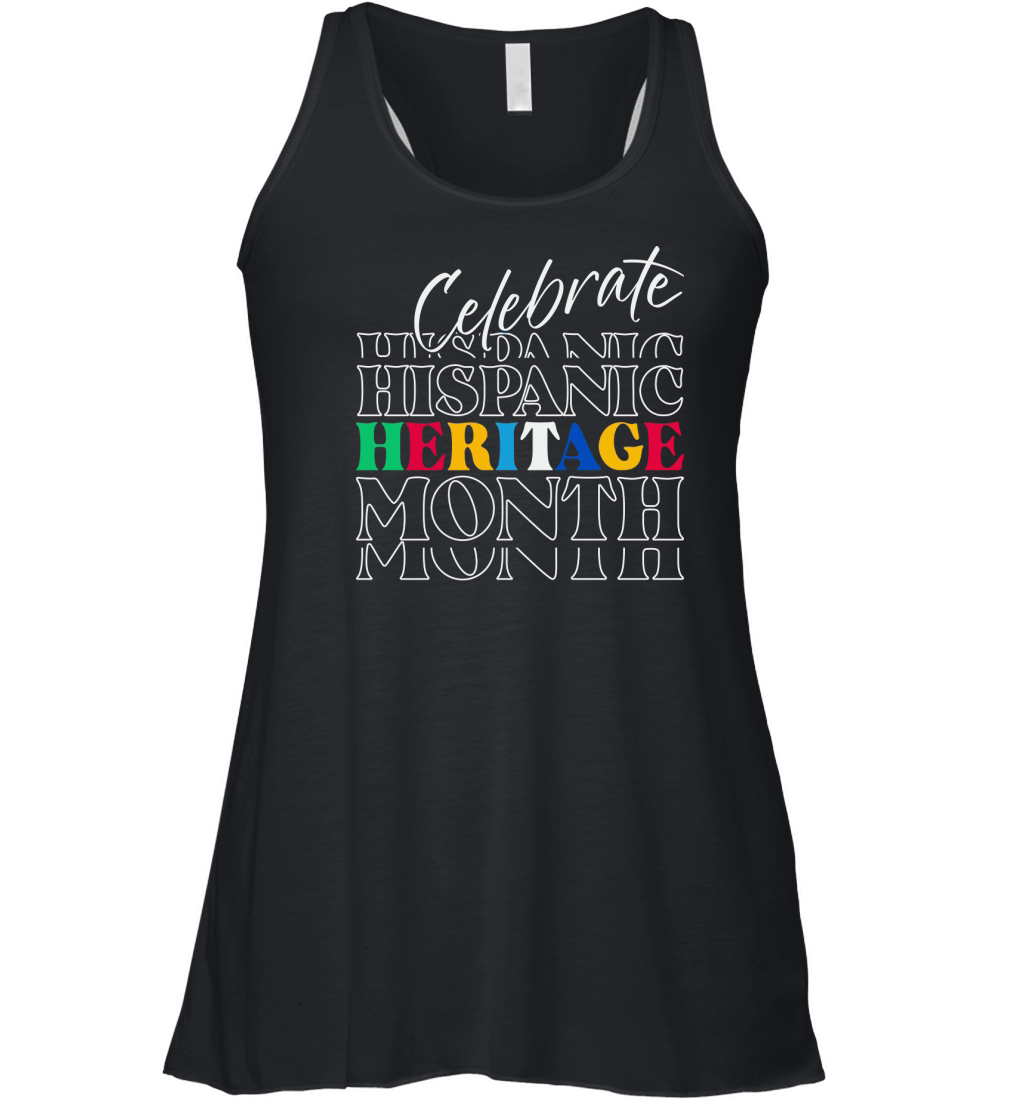 Celebrate Hispanic Heritage Month Women's Flowy Tank Top