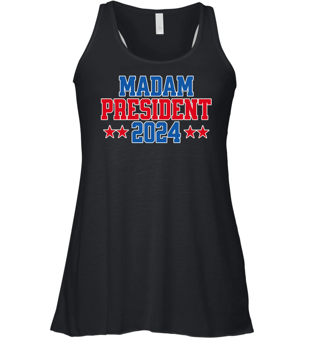 Madam President   dark Women's Flowy Tank Top