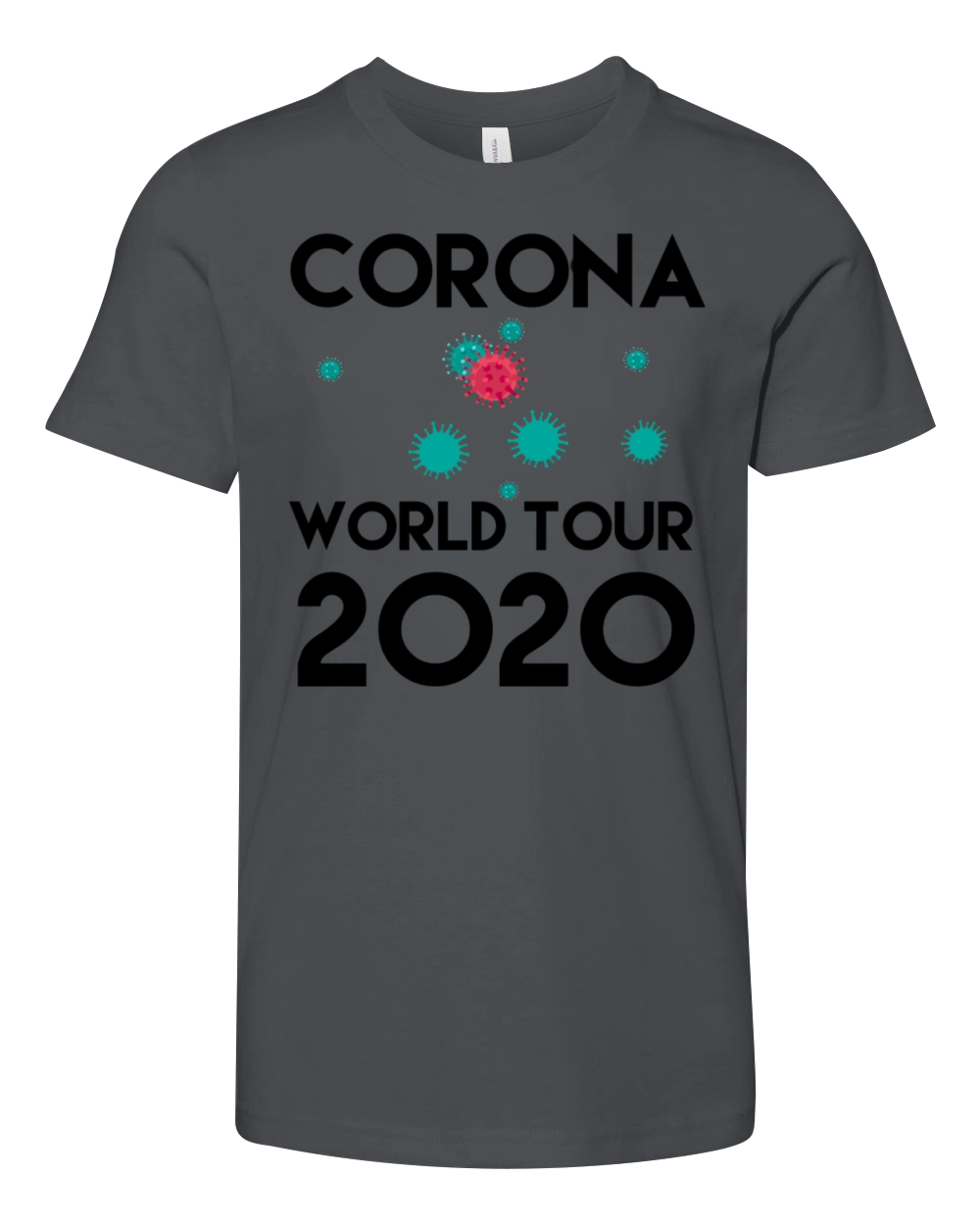 Corona world tour 2020 Youth Unisex Jersey Tee