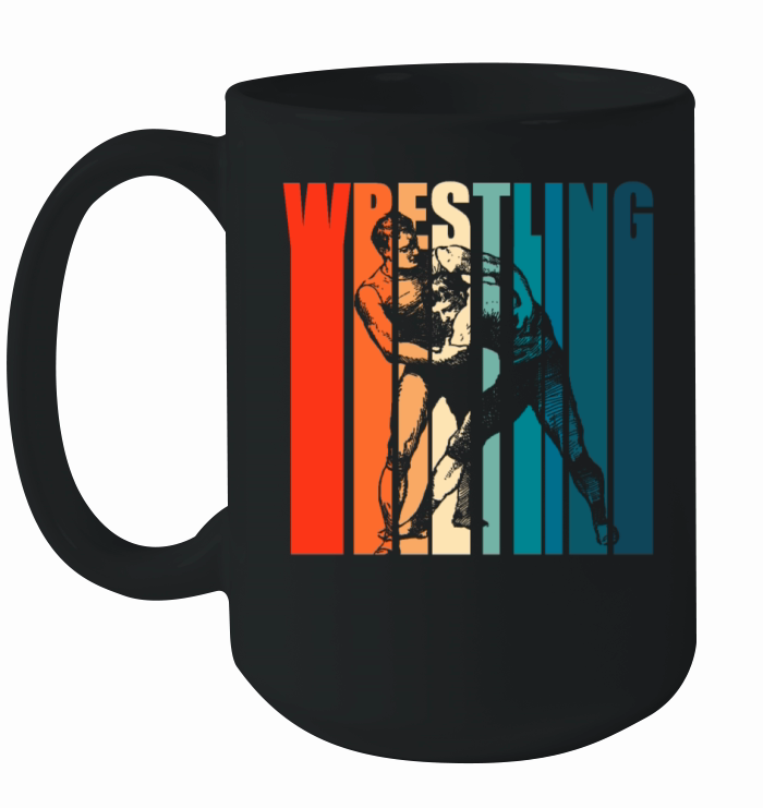 Wrestling Saying Motive for a Wrestler or Fighter Ceramic Mug