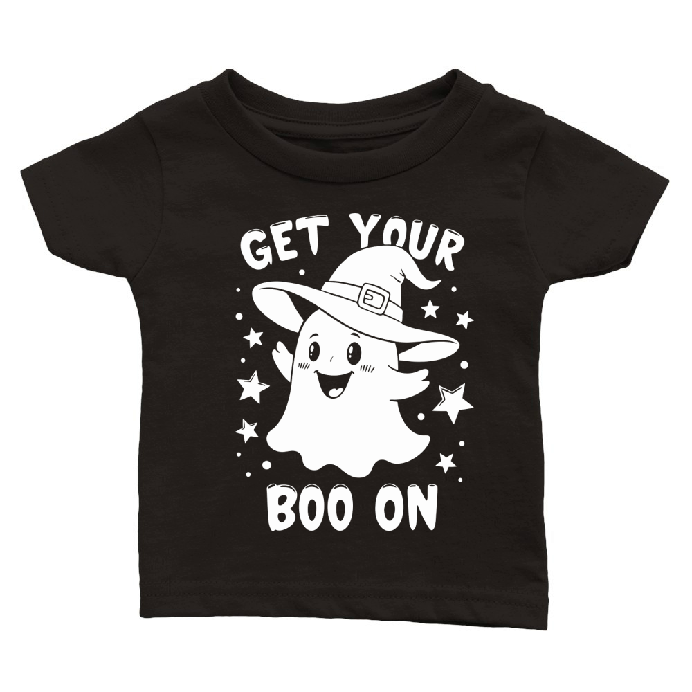 Get Your Boo On Single Color Classic Baby Crewneck T-shirt
