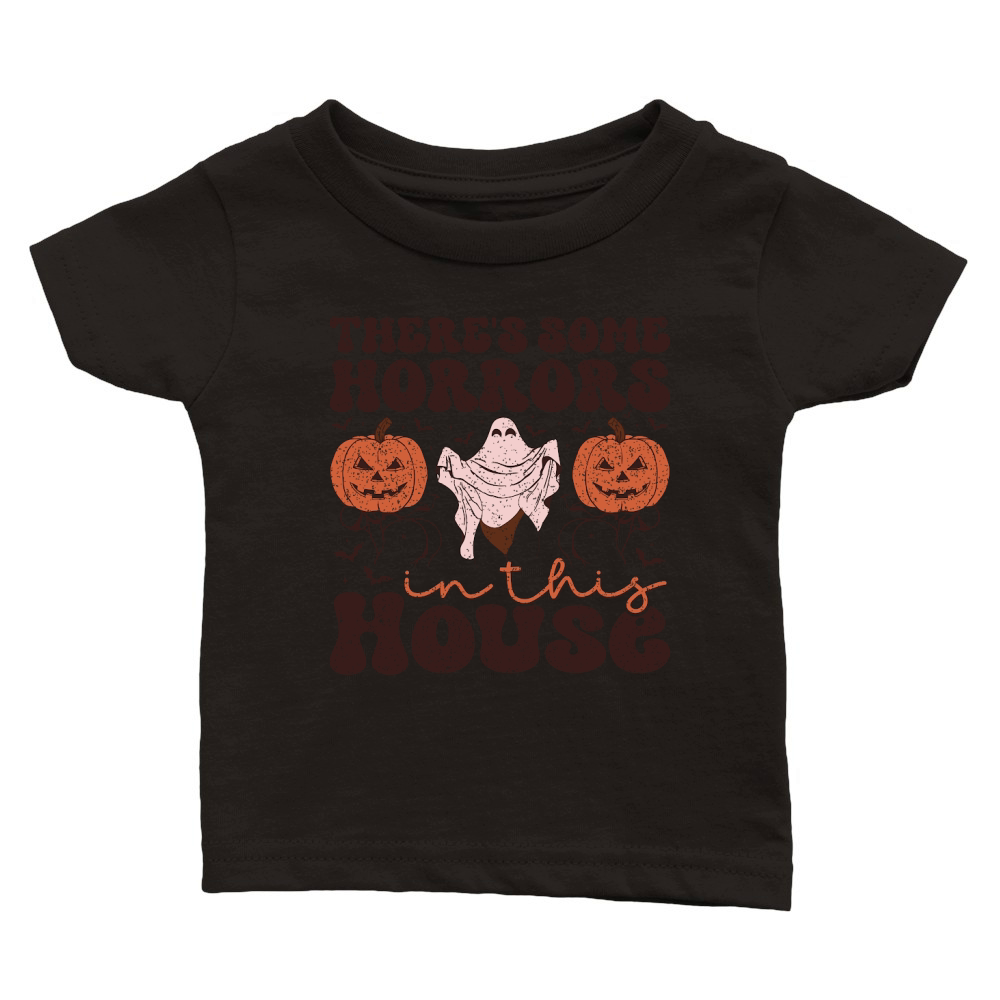 Theres Some Horrors In This House (3) Classic Baby Crewneck T-shirt