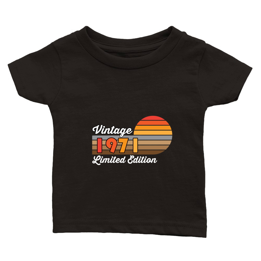 Vintage 1971 limited edition Classic Baby Crewneck T-shirt