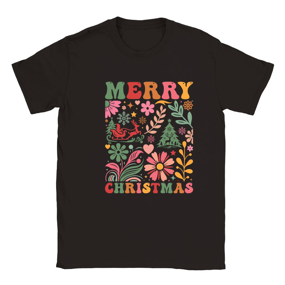 Merry Christmas 19 05 Classic Kids Crewneck T-shirt
