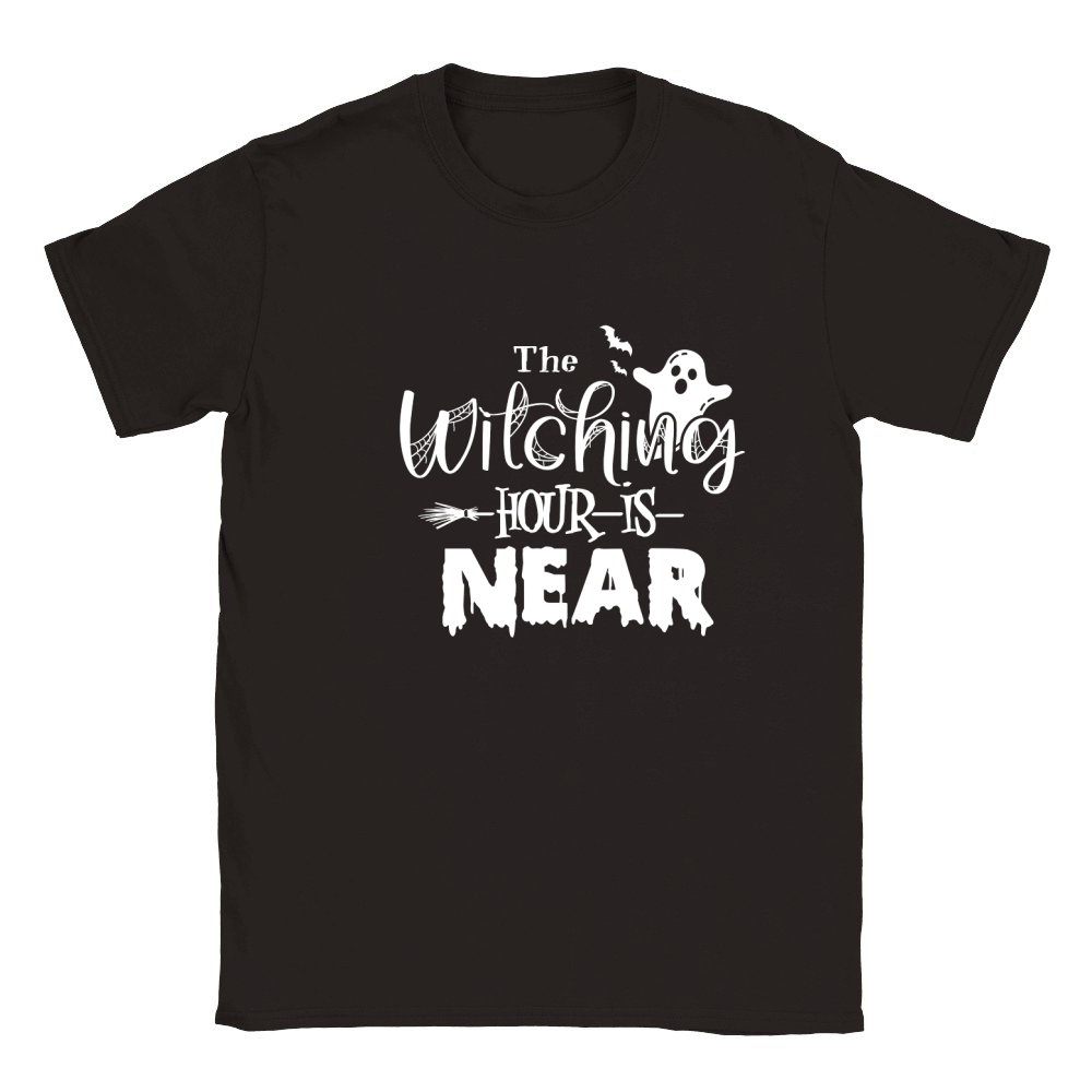 The Witching Hour Is Near Classic Kids Crewneck T-shirt