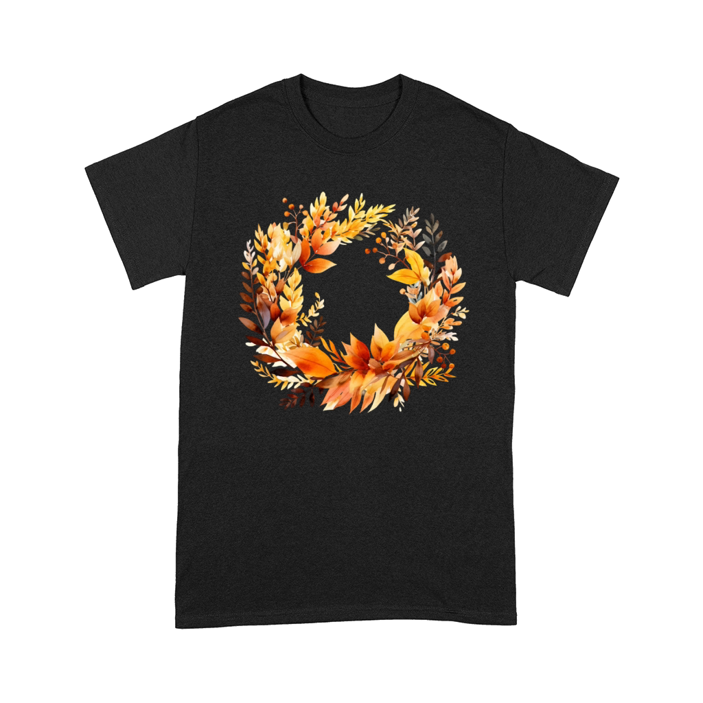 Autumn Fall Floral Frame 16 Comfort T-shirt