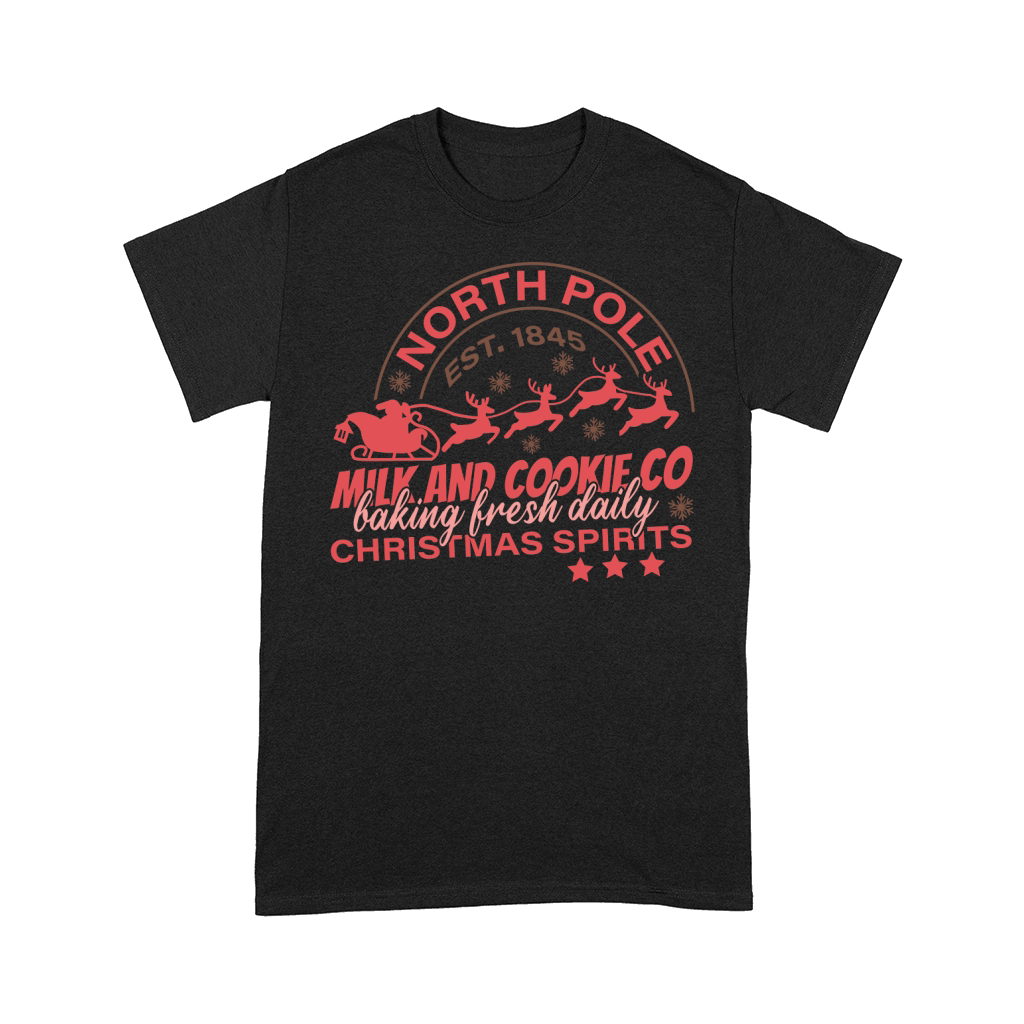 North Pole Milk And Cookie Co Comfort T-shirt