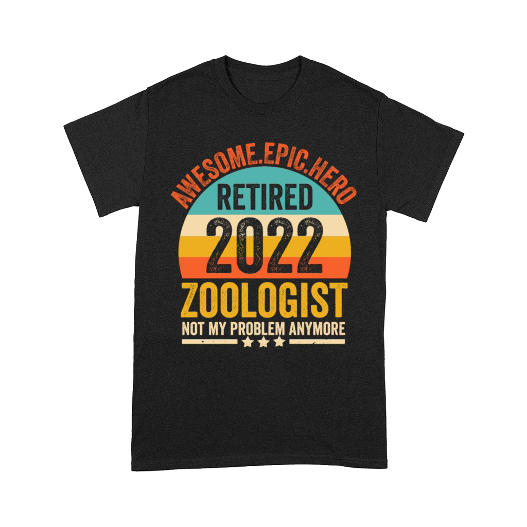 Retired Zoologist 2022 Retirement For Zoologist R Comfort T-shirt