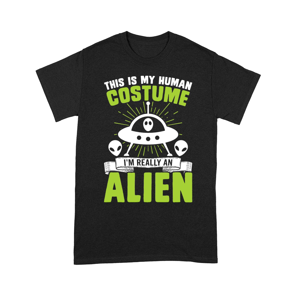Vintage UFO Alien this is my Human costume Alien Comfort T-shirt