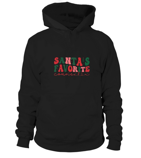 Christmas Counselor Santas Favorite (1) Hoodie Unisex
