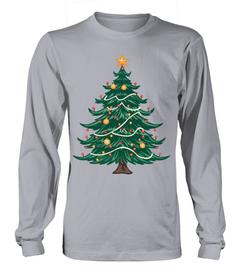 Christmas Tree 07 Long sleeved Unisex