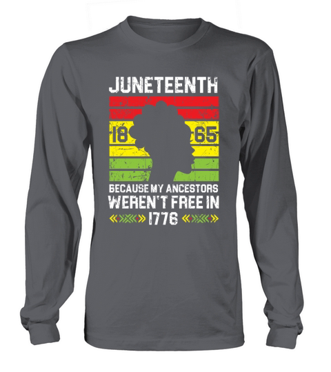 Juneteenth 1865 African American Black Pride Long sleeved Unisex