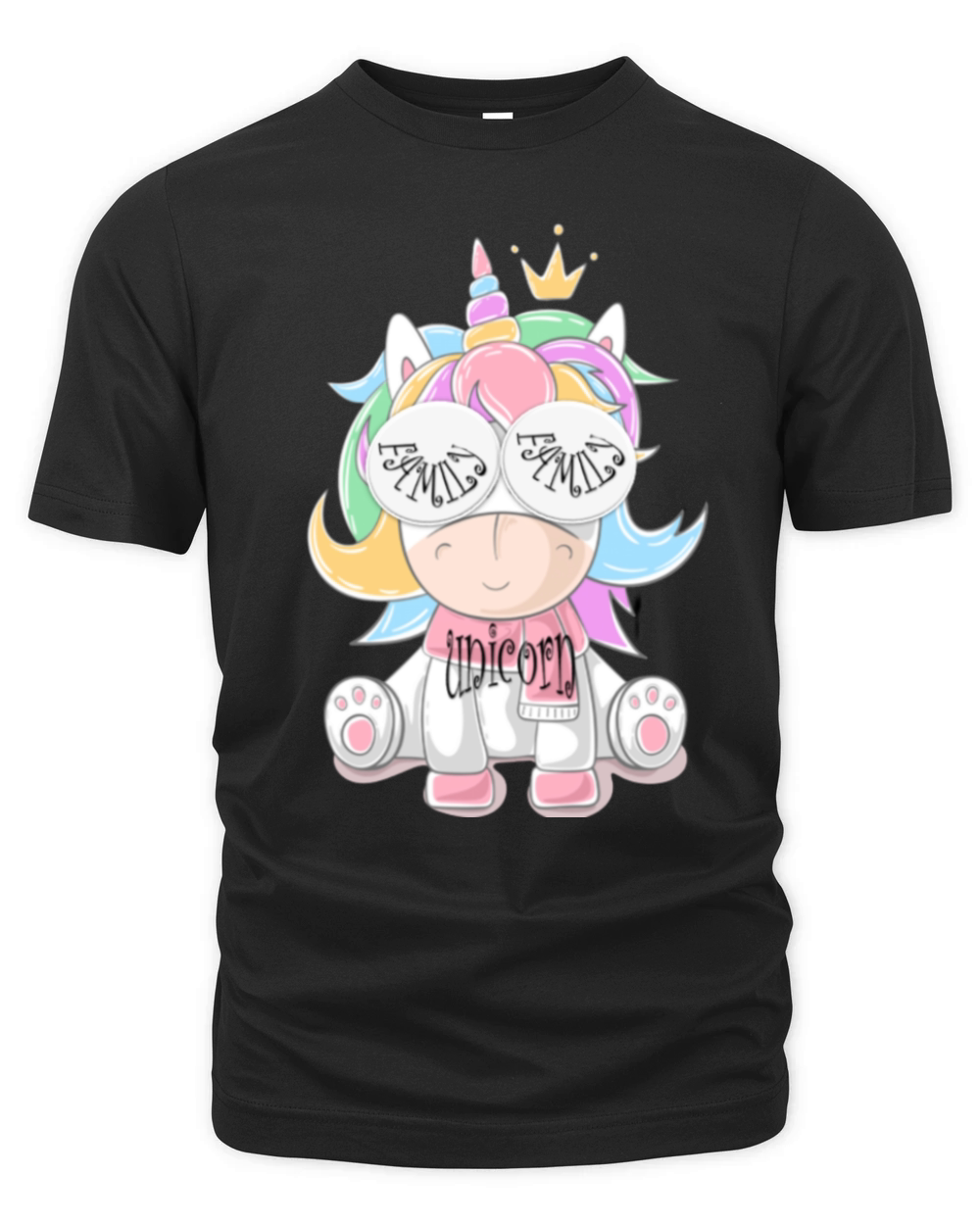 family unicorn shirt Organic Unisex T-shirt