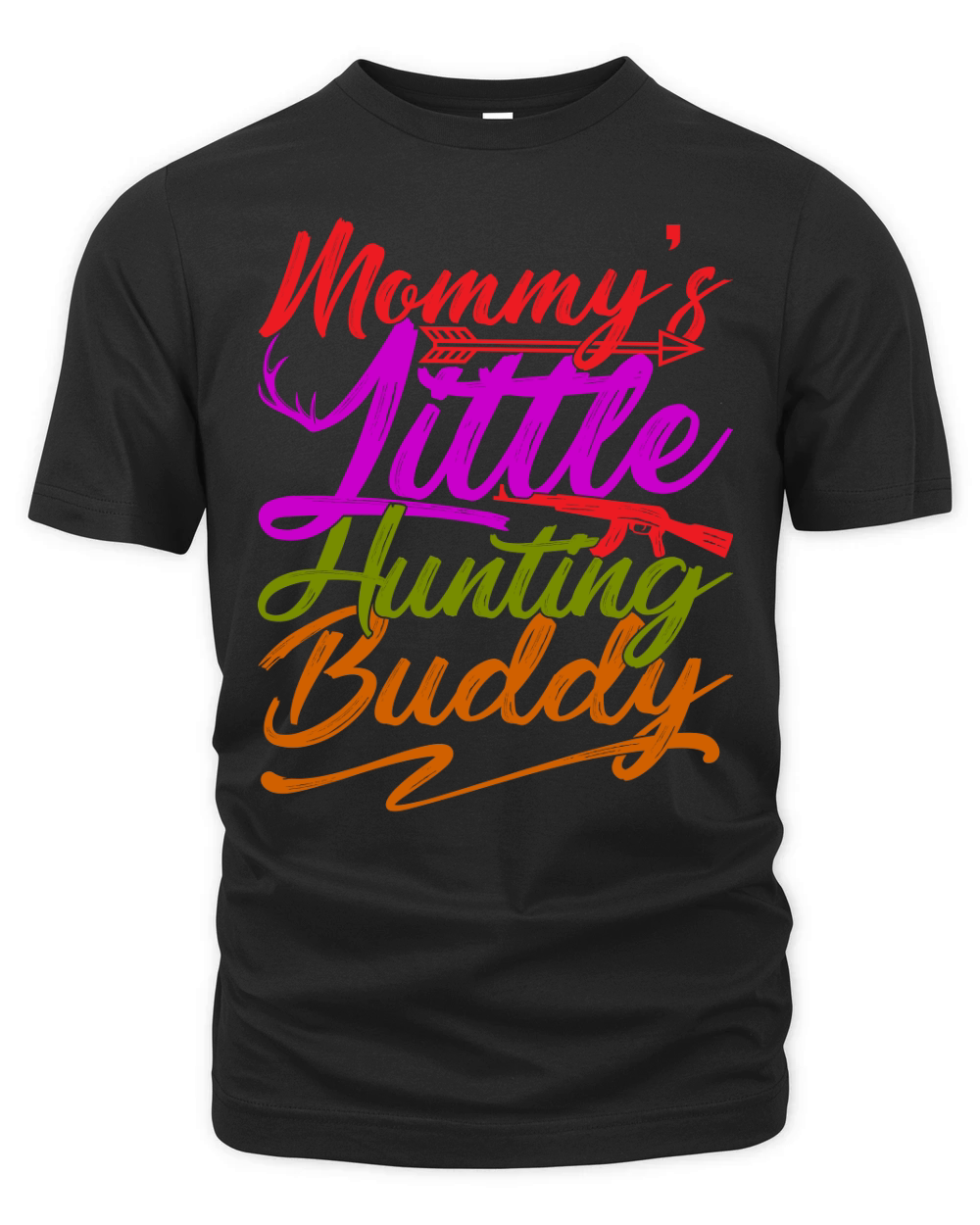 Mommys Little Hunting Buddy Organic Unisex T-shirt