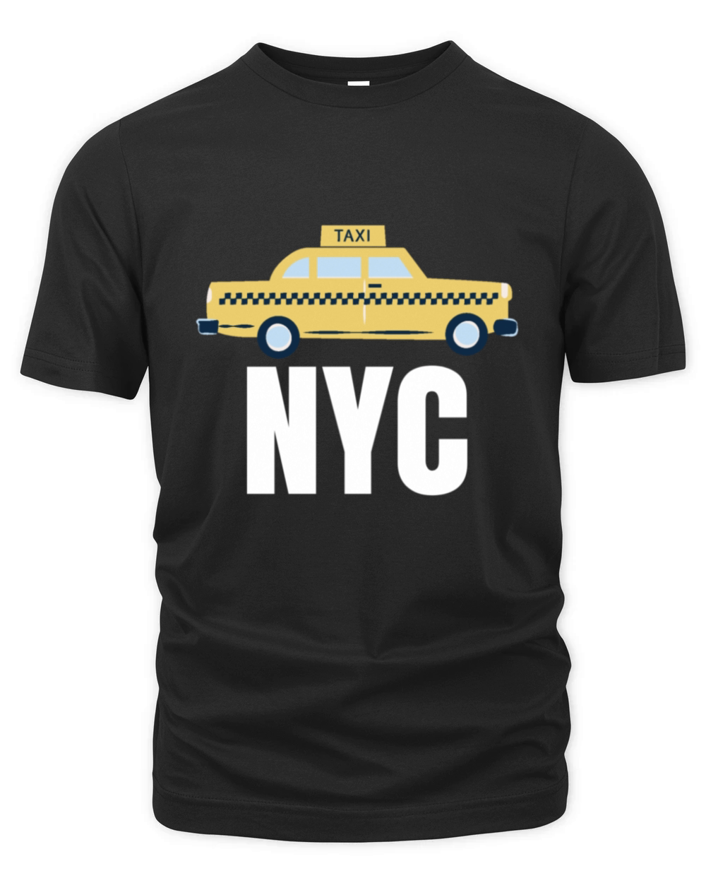 Nyc New York City Taxi Travel Usa Cities Organic Unisex T-shirt