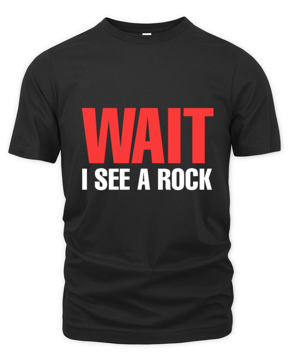 Rock Mineral Collector Wait I See A Rock Geologist Organic Unisex T-shirt