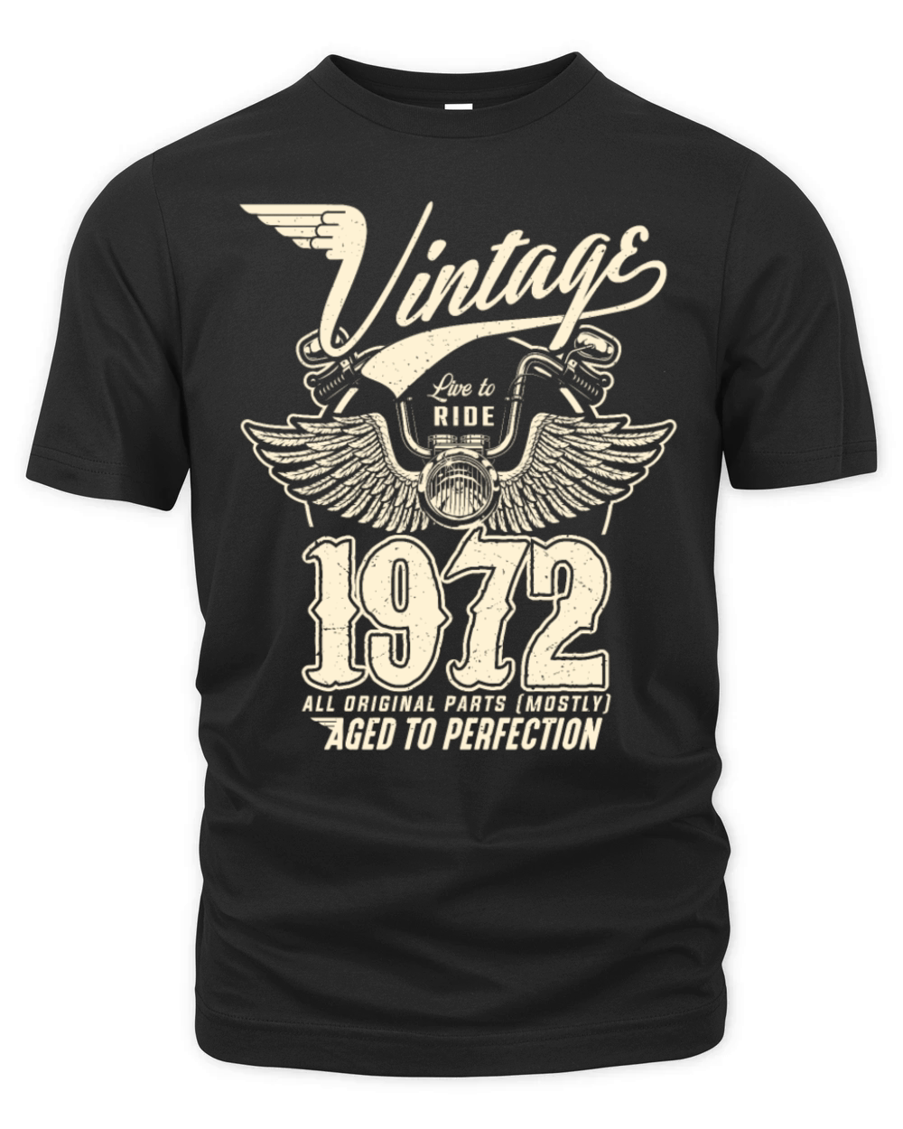 Vintage 1972 - 50 years old - 50th birthday gift Organic Unisex T-shirt