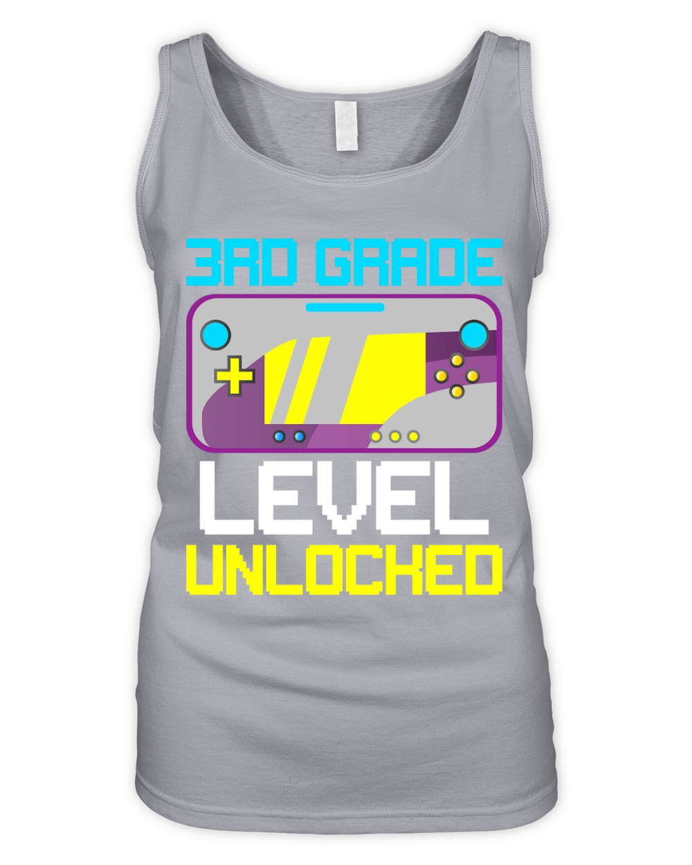 3rd Grade Level Unlocked Organic Women's Tank Top