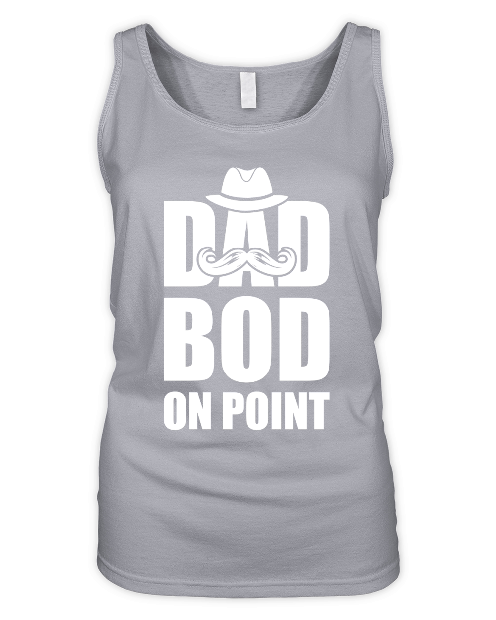 DAD BOD ON POINT Organic Women's Tank Top