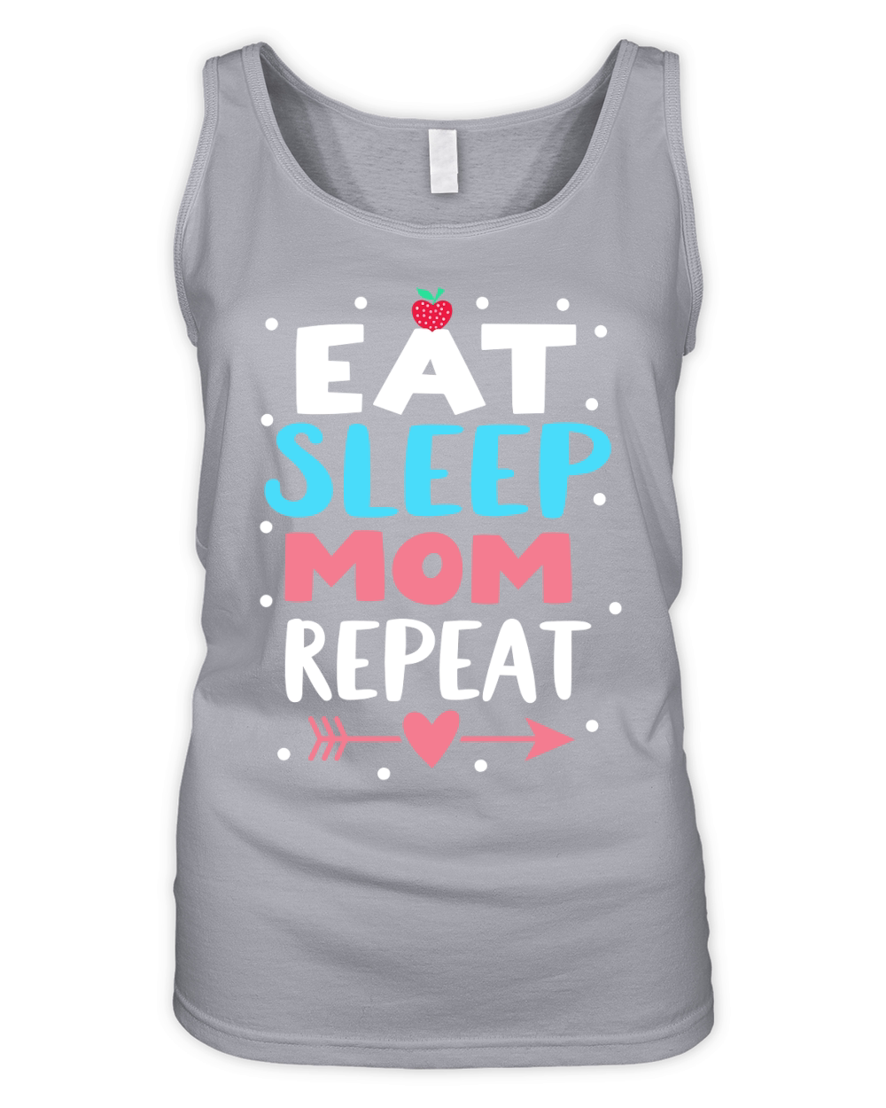 Eat sleep mom repeat Organic Women's Tank Top