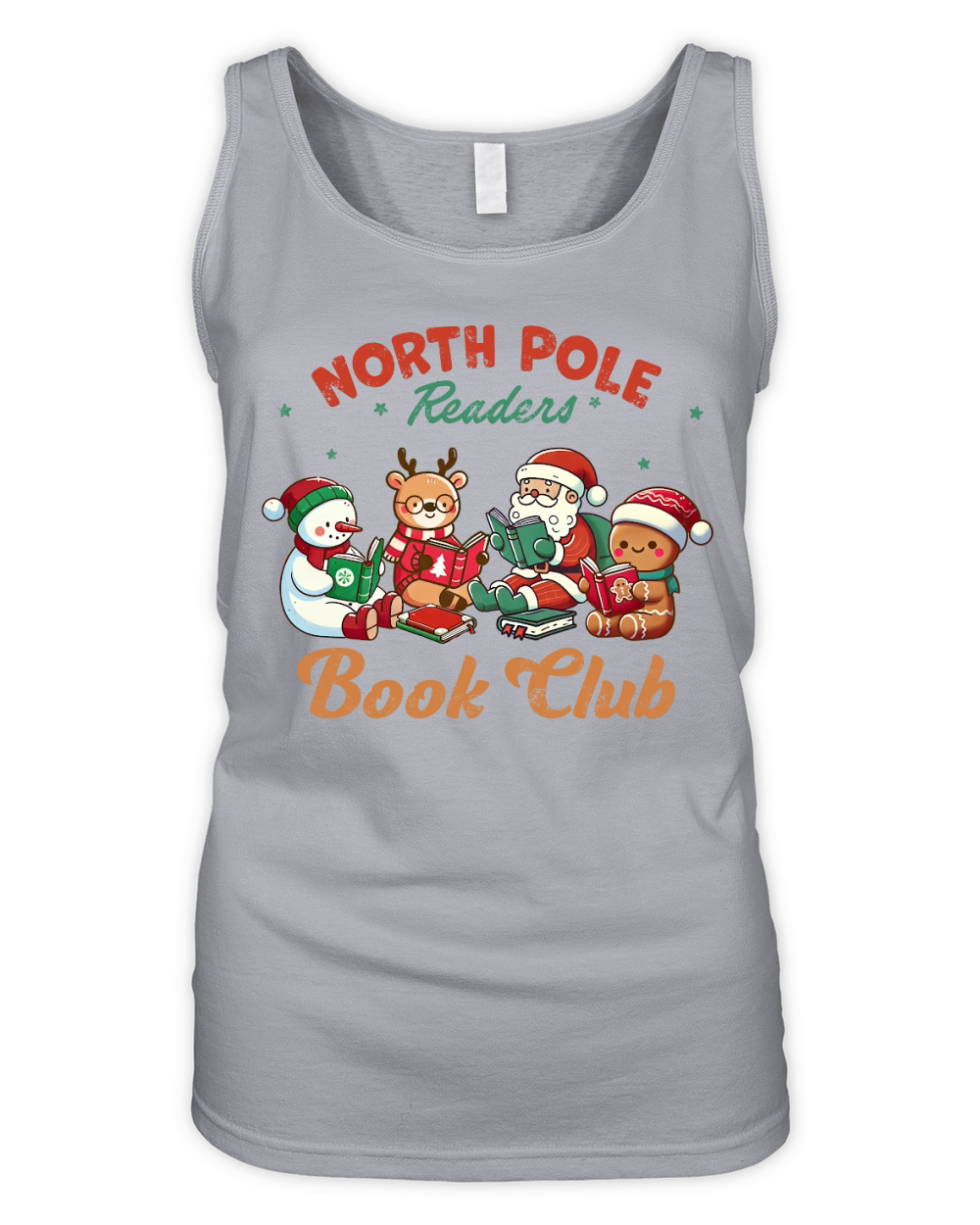 North Pole Readers Book Club Organic Women's Tank Top