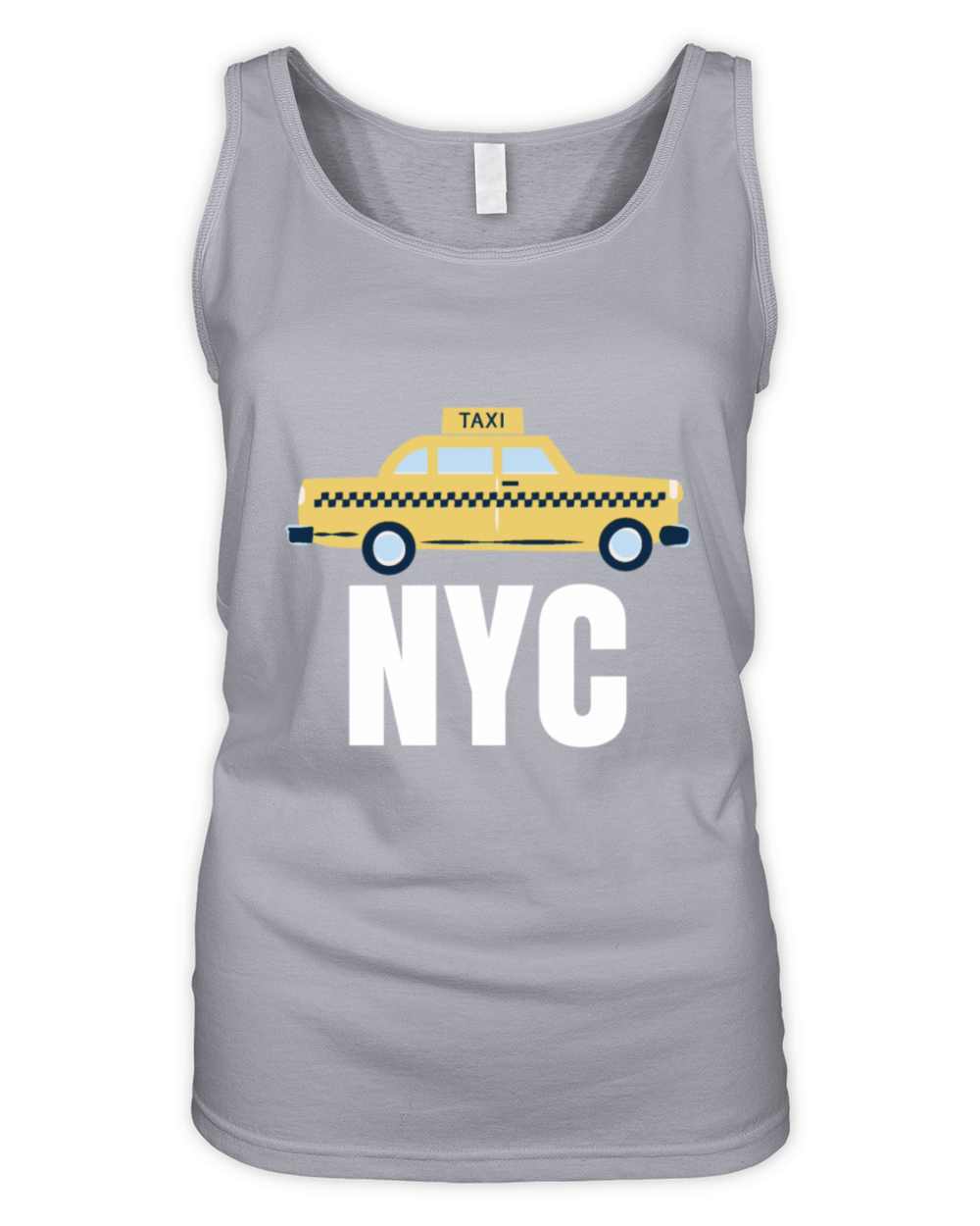 Nyc New York City Taxi Travel Usa Cities Organic Women's Tank Top