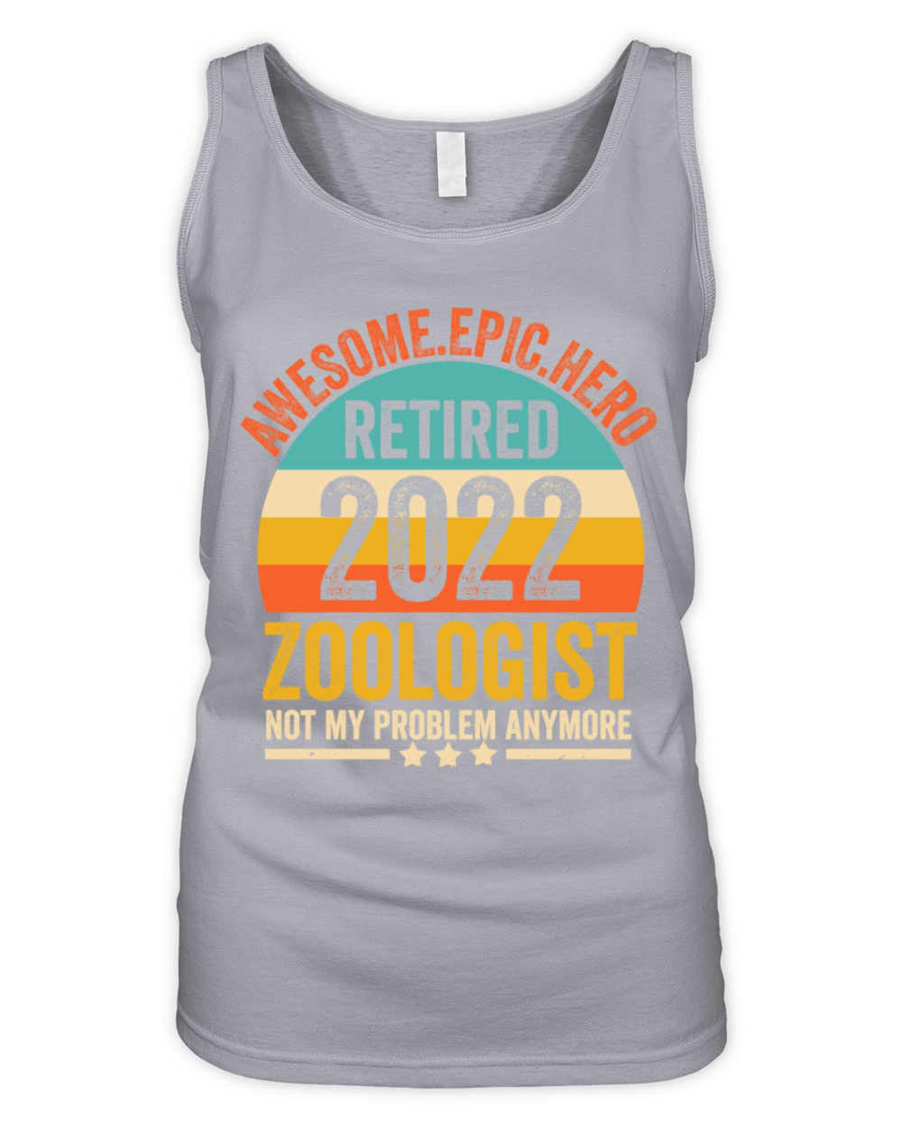 Retired Zoologist 2022 Retirement For Zoologist R Organic Women's Tank Top