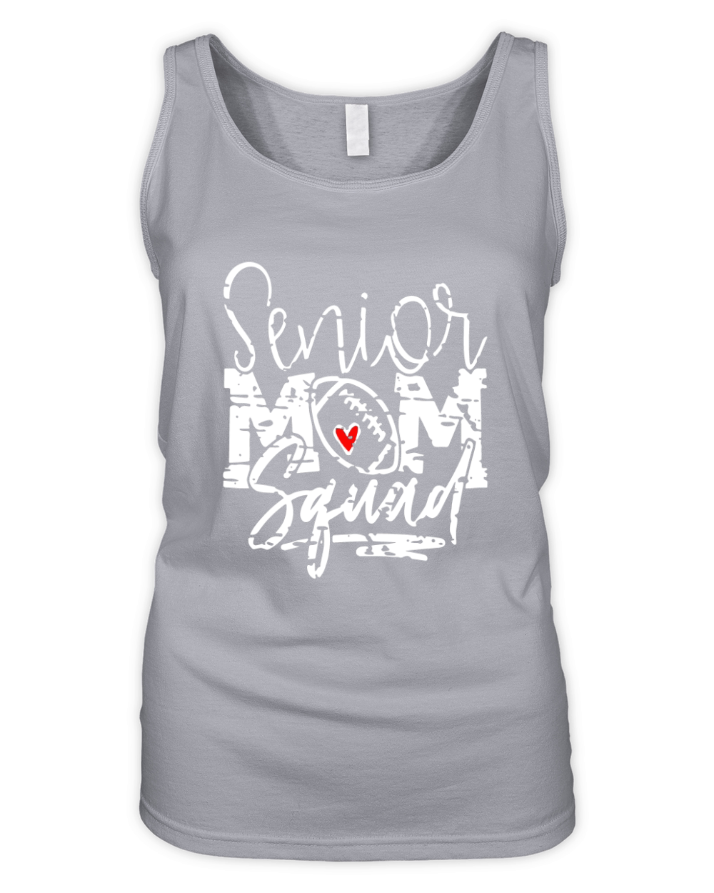 Senior football mom squad Organic Women's Tank Top