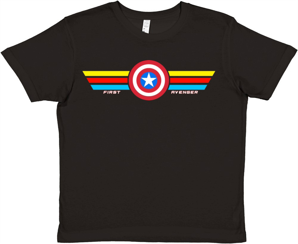 First Avenger Premium Kids Crewneck T-shirt