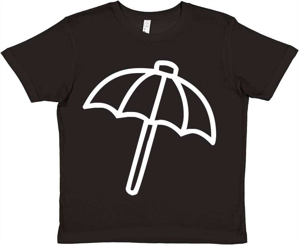 Umbrella Premium Kids Crewneck T-shirt