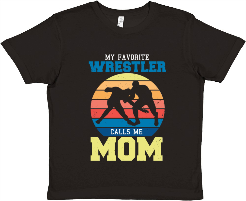 Wrestling Gifts for a Wrestling Fan Premium Kids Crewneck T-shirt
