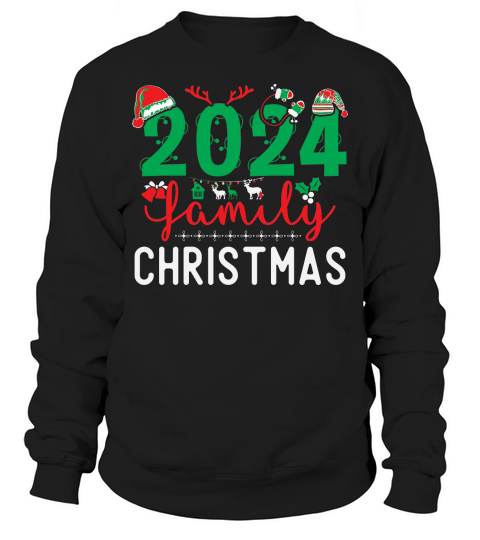 2024 Family Christmas 12 Sweatshirt Unisex