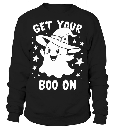 Get Your Boo On Single Color Sweatshirt Unisex