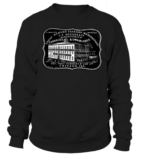 Vintage Carriage Manufacturer Sweatshirt Unisex