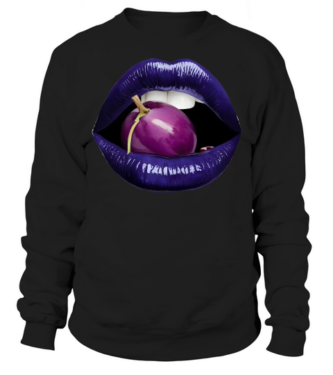 Womens Honey Glazed Lips PNG 10 Sweatshirt Unisex