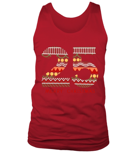 25 Christmas Merry 03 Tank Top Unisex