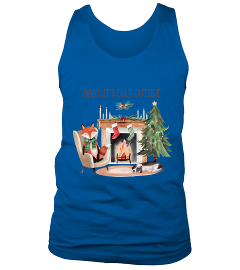 Baby Its Cold Outside Vintage Tank Top Unisex