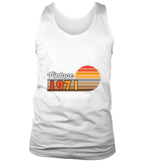 Vintage 1971 limited edition Tank Top Unisex