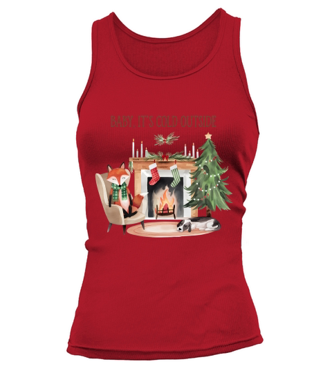 Baby Its Cold Outside Vintage Tank top Woman