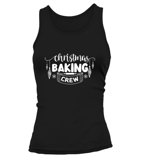 Christmas baking crew Tank top Woman