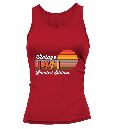 Vintage 1971 limited edition Tank top Woman